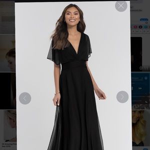 Kleinfelds Black Bridesmaids Dress NWT